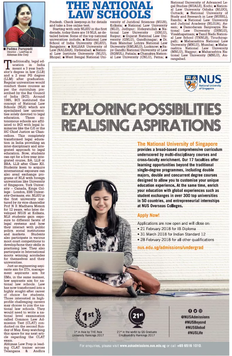 National Law Schools TOI 1